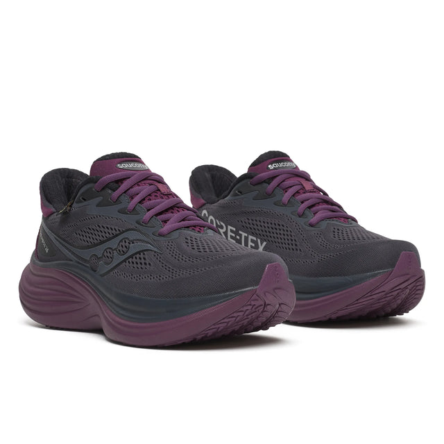 Saucony Triumph 24 GTX running shoes women - Ebony / Eggplant