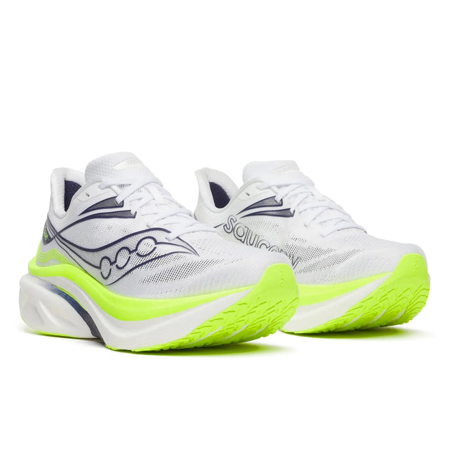 Saucony Endorphin Speed 6 men's running shoes - White / Citron
