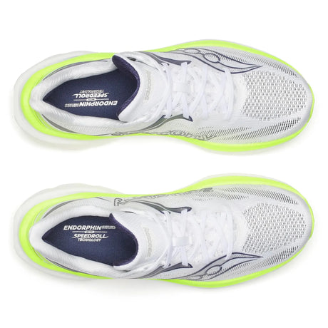 Saucony Endorphin Speed 6 chaussures de course pour homme - White / Citron