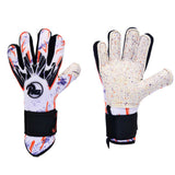 RG Goalkeeper gloves Snaga FS Gants de gardien de but de soccer enfants - Blanc / Orange