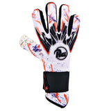 RG Goalkeeper gloves Snaga FS Gants de gardien de but de soccer enfants - Blanc / Orange