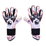 RG Goalkeeper gloves Snaga FS Gants de gardien de but de soccer enfants - Blanc / Orange