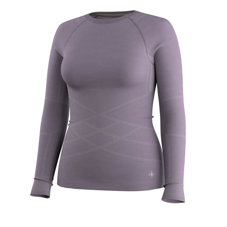 Smartwool Intraknit All-Season Merino haut de base pour femme – Tempête violette (vue détaillée 6)
