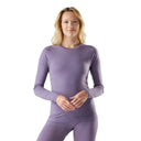 Smartwool Intraknit All-Season Merino base layer top for women – Purple Storm (main view)