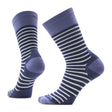 Smartwool Everyday Pin Stripe crew socks for women - Deep Navy, main view
