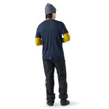 Smartwool Alpine Trace graphic t-shirt for men - Deep Navy, back view