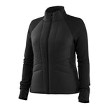 Smartwool Smartloft Hybrid insulated jacket for women – Black (detail view 10)