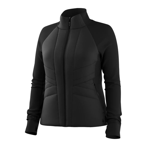 Smartwool Smartloft Hybrid insulated jacket for women – Black (detail view 10)
