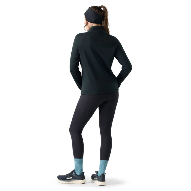 Smartwool Smartloft Hybrid insulated jacket for women – Black (detail view 1)