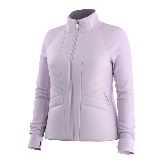 Smartwool Smartloft Hybrid insulated jacket for women – Icy Lavender Sky (detail view 10)