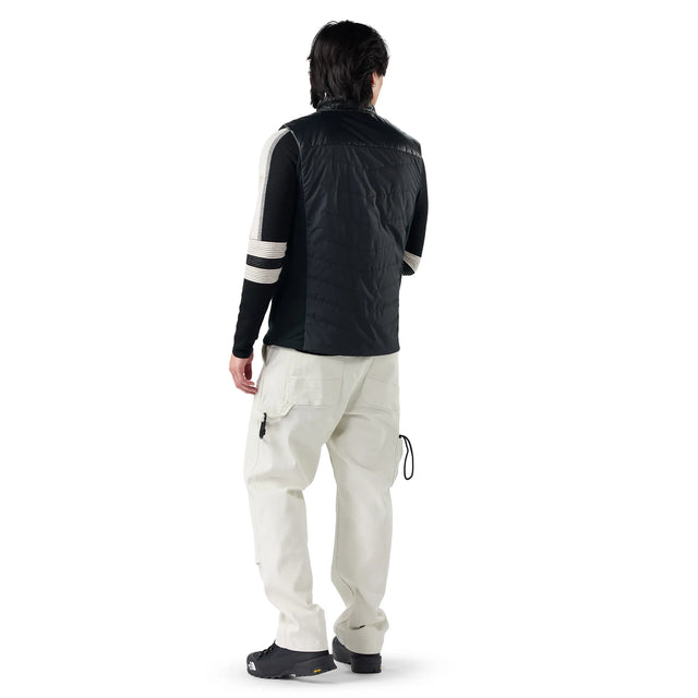 Smartwool Smartloft insulated vest for men – Black (detail view 1)