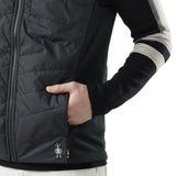 Smartwool Smartloft insulated vest for men – Black (detail view 2)