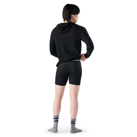 Caleçon boxeur coupe-vent Smartwool Active Wind noir pour homme