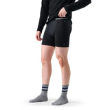Caleçon boxeur coupe-vent Smartwool Active Wind noir pour homme