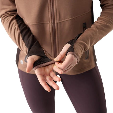 Smartwool Active Fleece veste polaire pour femme – Moka (vue détaillée 2)