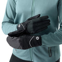 Smartwool Active Fleece Wind Mitten - Unisex - Black, main view