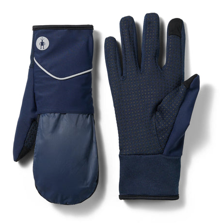 Mitaines coupe-vent Smartwool Active Fleece unisexe - Bleu marine profond, troisième vue