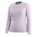 Smartwool Classic Thermal Merino Crew for Women – Lavender Sky Heather (detail view 10)