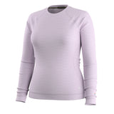 Smartwool Classic Thermal Merino Crew for Women – Lavender Sky Heather (detail view 10)