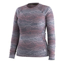 Smartwool Classic Thermal Merino Crew for Women – Nightfall Linear Peaks (detail view 10)