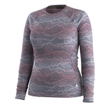 Smartwool Classic Thermal Merino Crew for Women – Nightfall Linear Peaks (detail view 10)