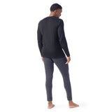 Pantalon jogger Smartwool Thermal Merino chiné anthracite pour homme