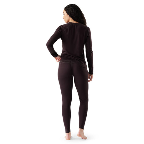 Smartwool caleçon long Classic Thermal Merino pour femme – Chiné Vison (vue détaillée 1)
