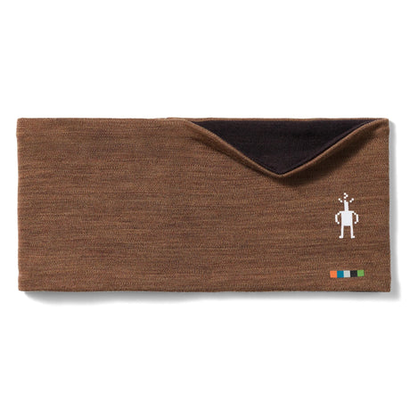 Bandeau Smartwool Thermal Merino réversible unisexe - Mocha Heather
