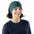 Bandeau Smartwool Thermal Merino réversible unisexe - Dark Teal Heather
