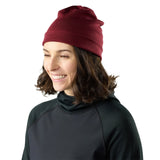 Tuque à revers Smartwool Thermal Merino réversible unisexe - Cherry Lacquer