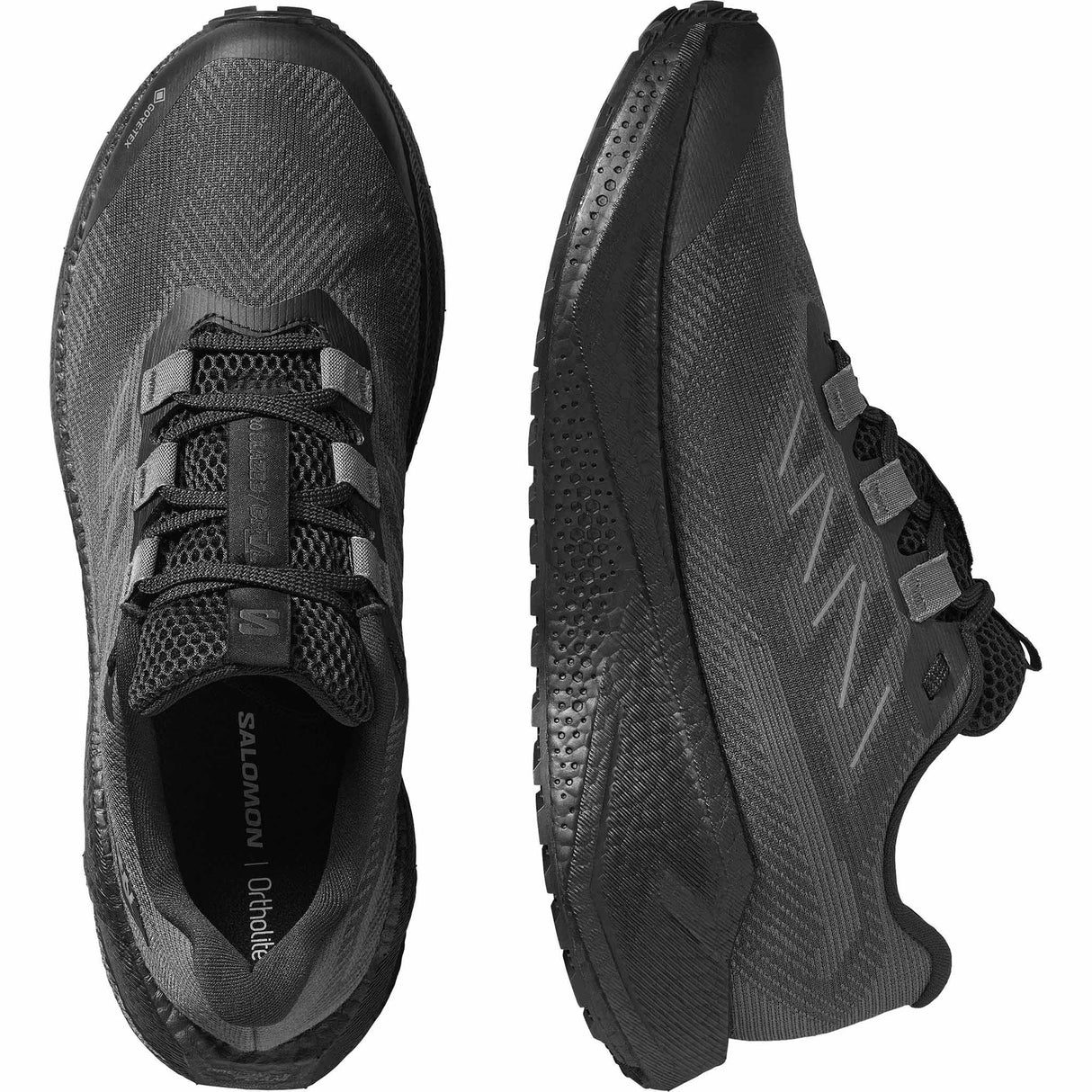 Salomon Aero Blaze 3 GRVL GTX Men's Gravel Running Shoes - Black / Asphalt / Black