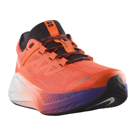 Salomon Aero Glide 3 chaussures de course à pied homme - Neon Flame / White