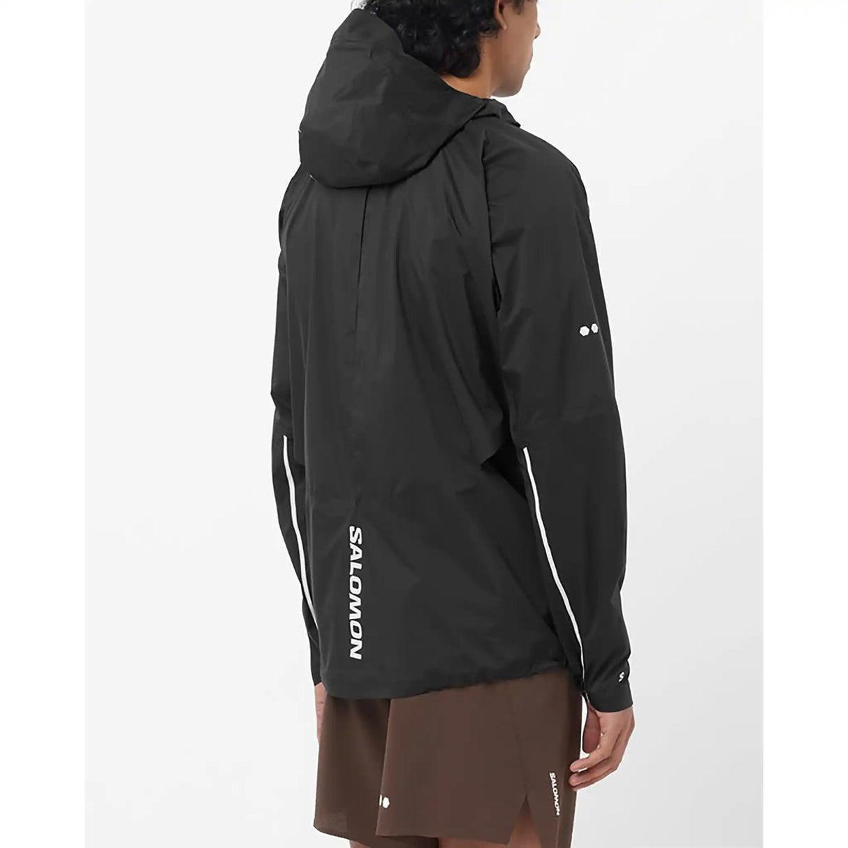 Salomon Bonatti Pro manteau de course imperméable pour homme - Deep Black