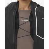 Salomon Bonatti Pro manteau de course imperméable pour homme - Deep Black