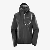 Salomon Bonatti Pro manteau imperméable pour femme - Deep Black