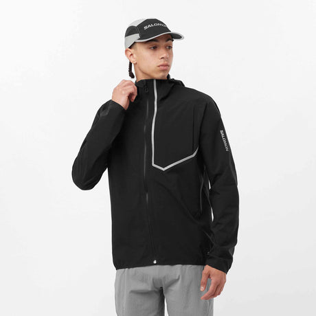Salomon Bonatti Trail Waterproof Men's Jacket - Deep Black