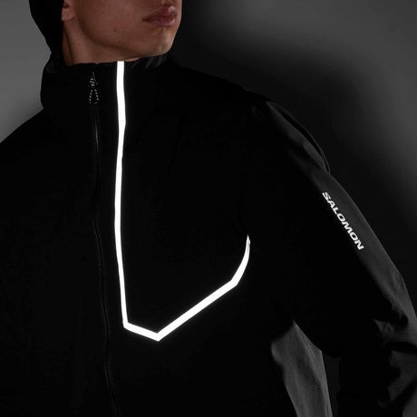 Salomon Bonatti Trail Waterproof Men's Jacket - Deep Black