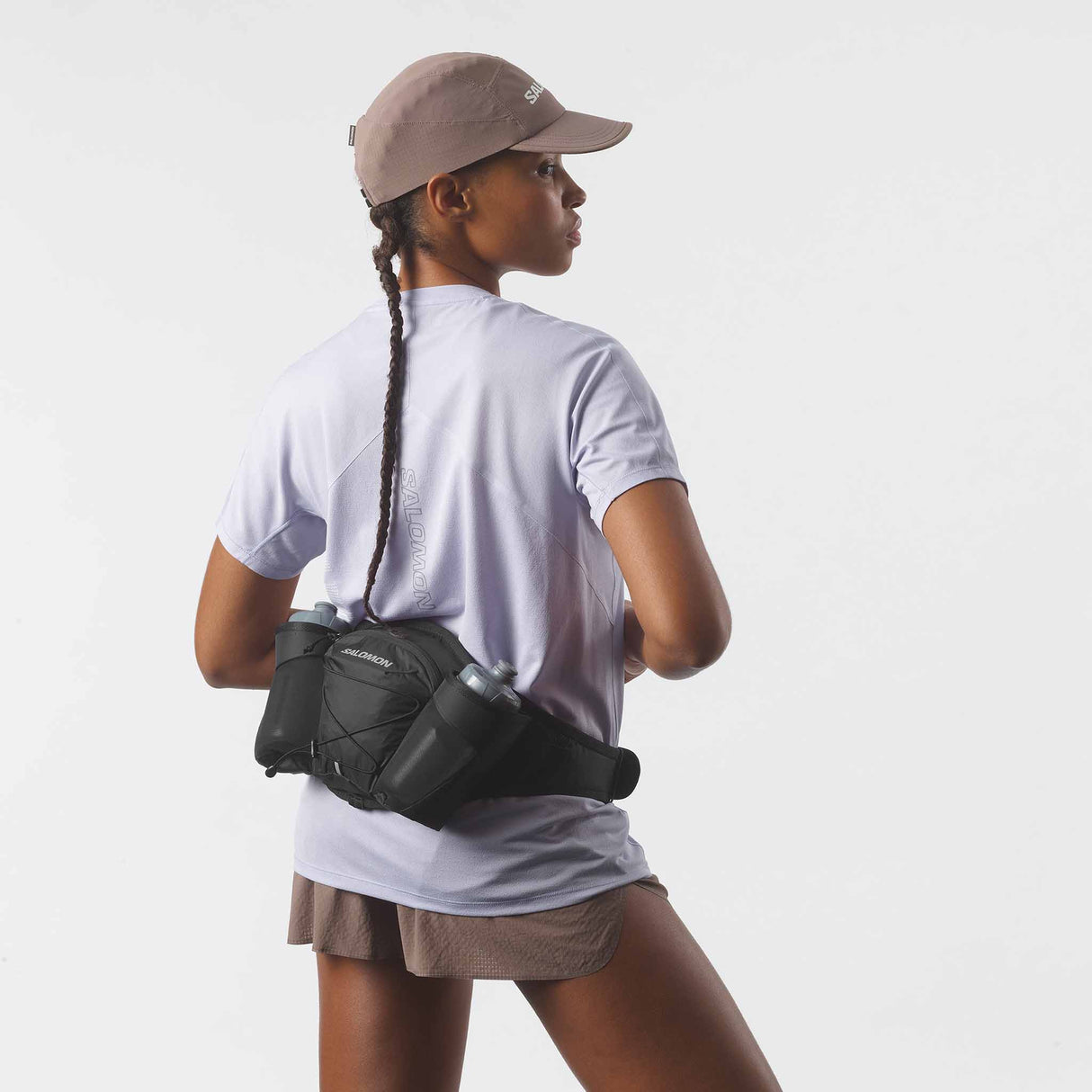 Salomon Cross Belt 2 Bottles - Black