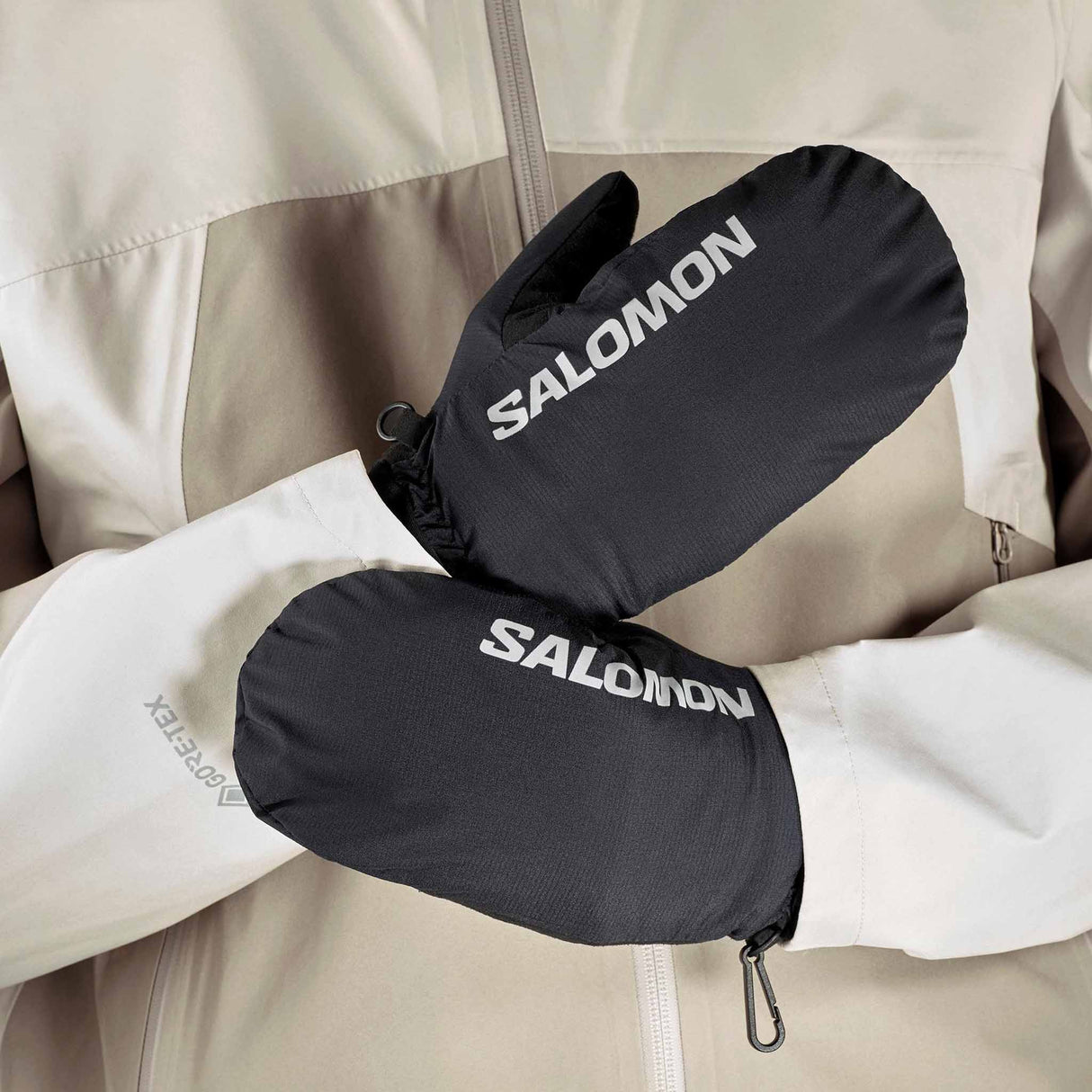 Salomon Cross Warm Mitten - Deep Black