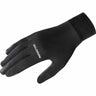 Salomon Cross Warm Unisex Running Gloves - Deep Black