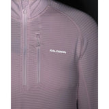 Salomon Essential Light Warm Half Zip Midlayer chandail pour femme - Icy Pink