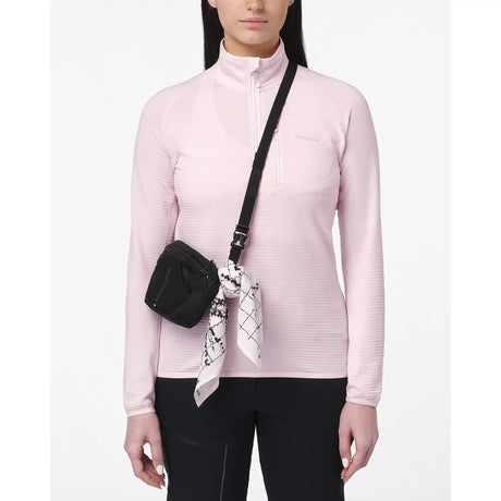 Salomon Essential Light Warm Half Zip Midlayer chandail pour femme - Icy Pink