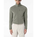 Salomon Essential Lightwarm Full Zip Midlayer chandail de course pour homme - Castor Gray