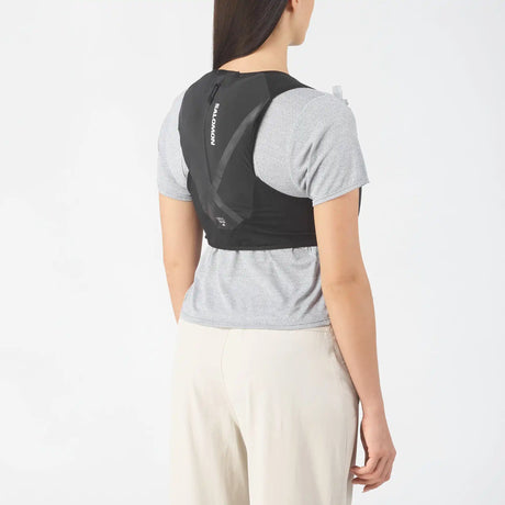 Salomon GRAVEL Skin 4 veste d'hydratation de course à pied - Noir