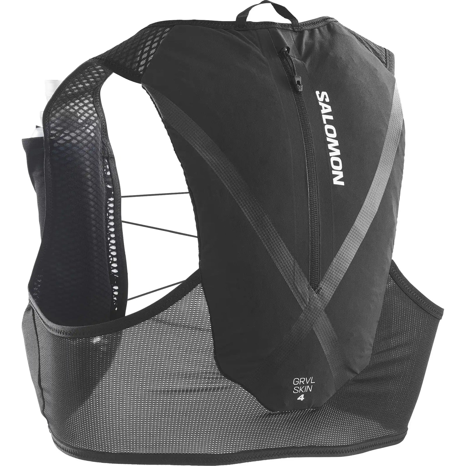Salomon GRAVEL Skin 4 veste d'hydratation de course à pied - Noir