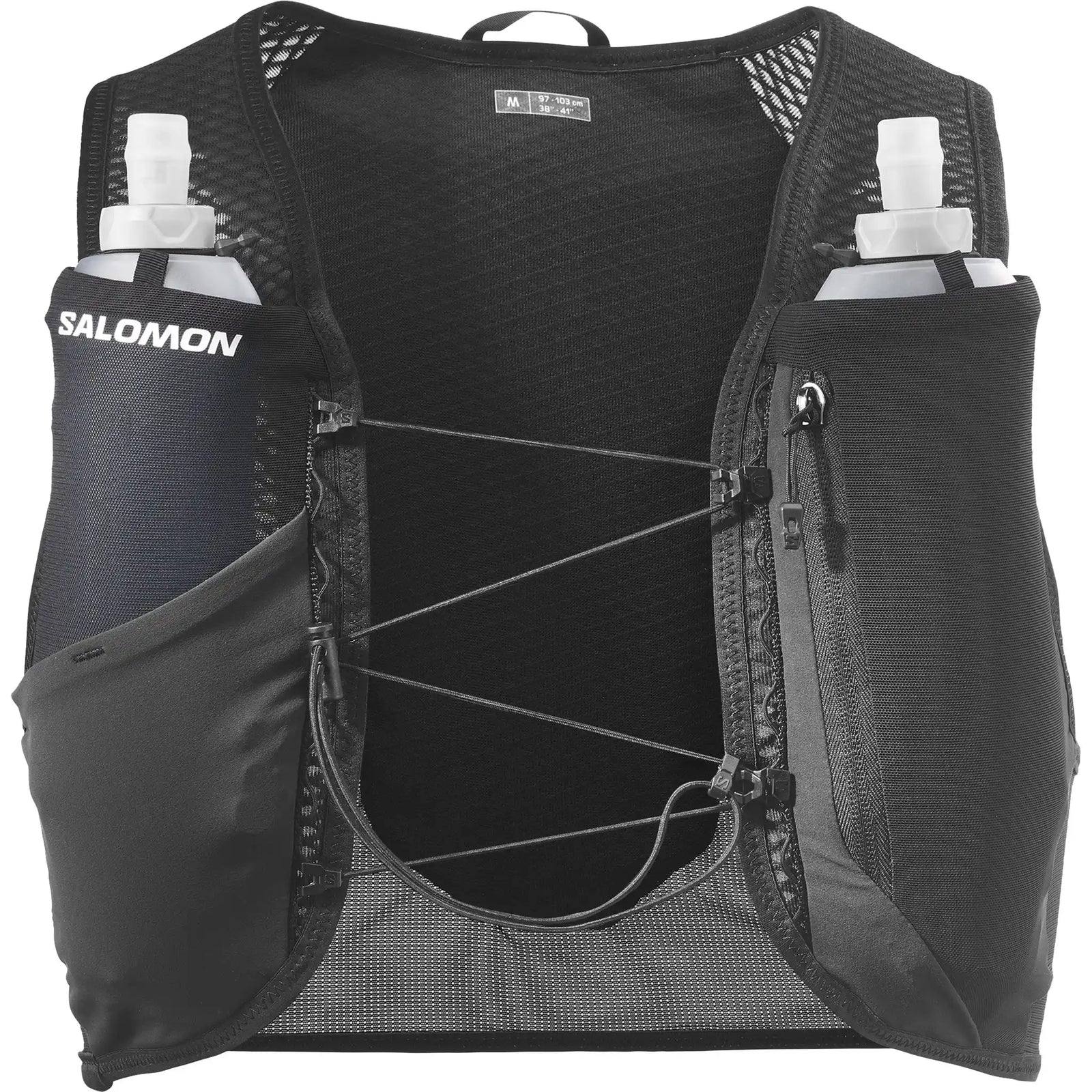Salomon GRAVEL Skin 4 veste d'hydratation de course à pied - Noir