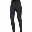 Salomon Gore-Tex Infinium Windstopper Women's Tights - Deep Black
