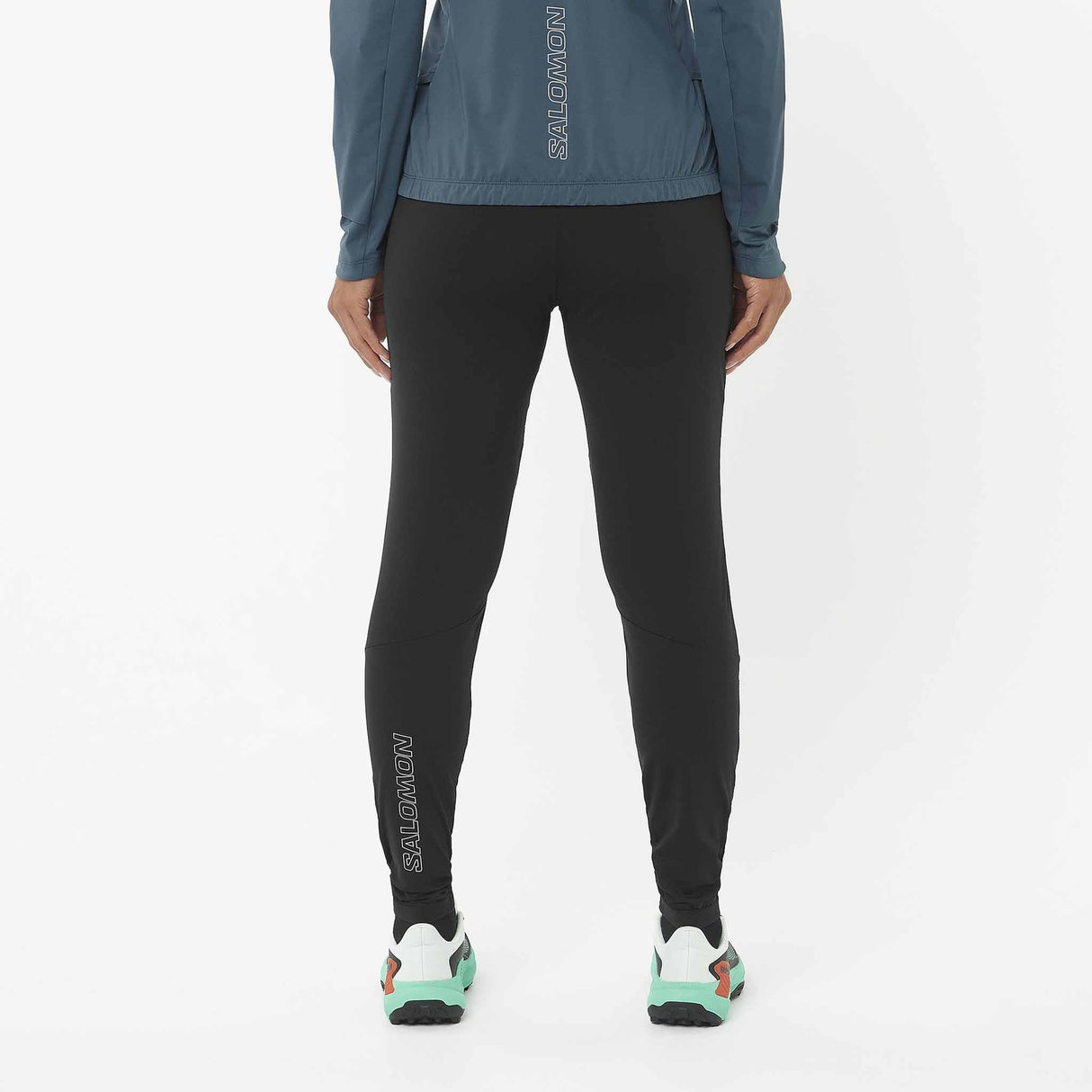 Salomon Light Shell Running Pants for Women - Deep Black