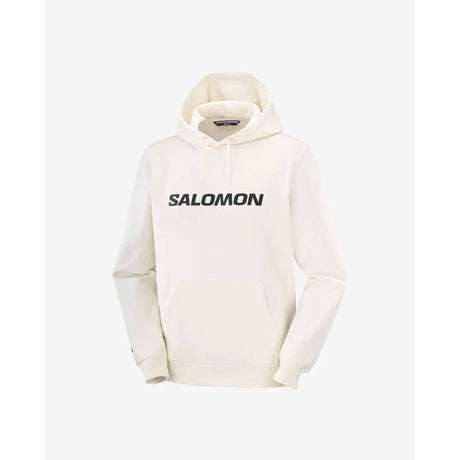 Salomon Logo Hoodie for Men - Whisper White