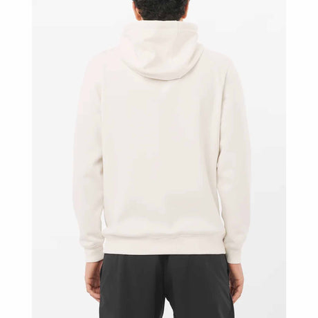 Salomon Logo Hoodie for Men - Whisper White
